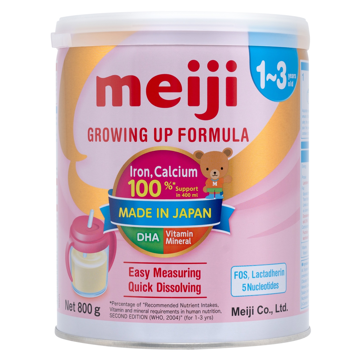 sua bot meiji growing up formula 800g cho be 1y 3y ac