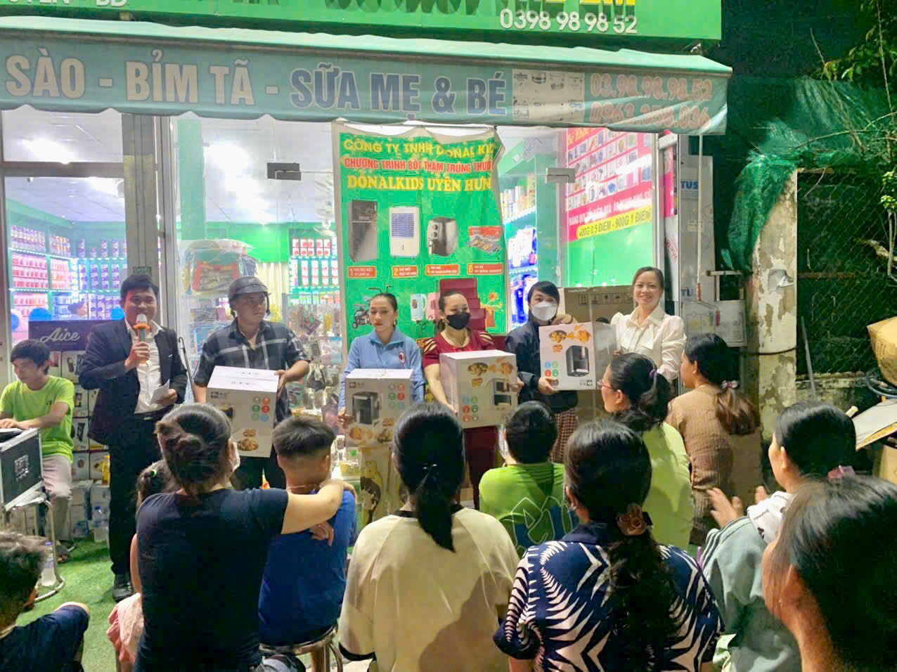 cửa hàng sữa donal kids uyên hưng