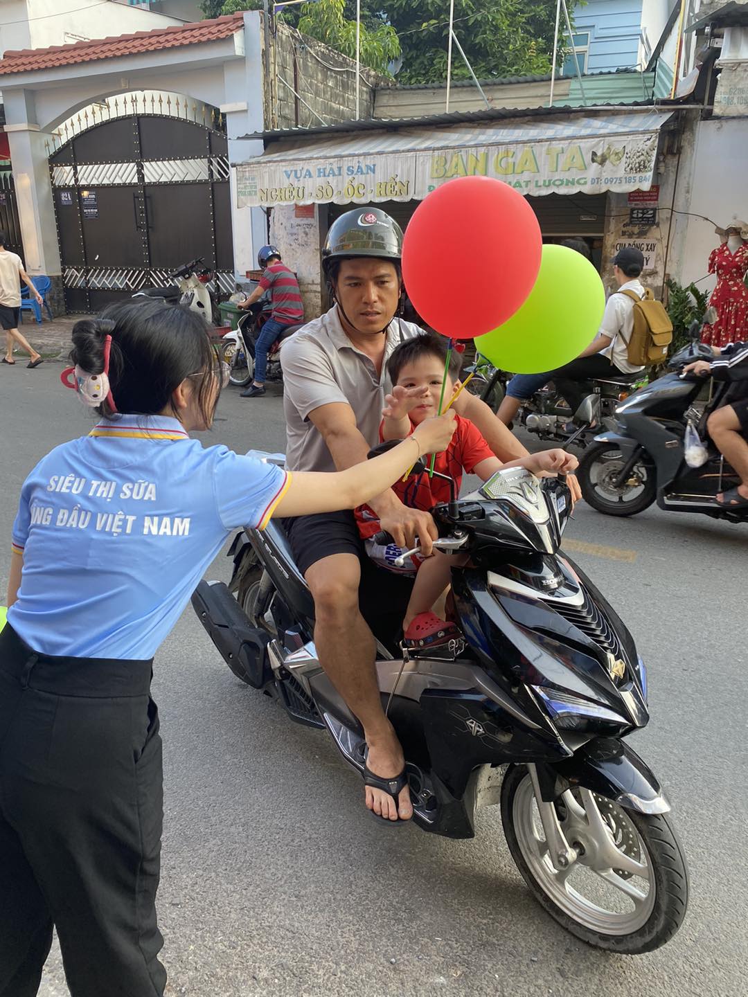 khai trương donal kids phước long b
