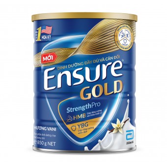 Sữa Ensure Gold hương Vani 850g 
