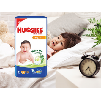 Bỉm tã quần Huggies Dry size M 42 miếng (6-11kg)