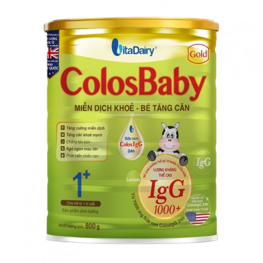 Sữa bột Colosbaby gold 1+ 800g Sữa bột Colosbaby gold 1+ 800g